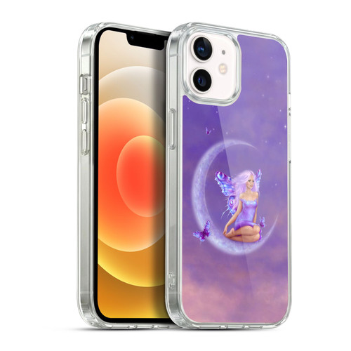 Rachel Anderson Pixies Lavender Moon Soft Gel Case for Apple iPhone 12 / iPhone 12 Pro & MagSafe