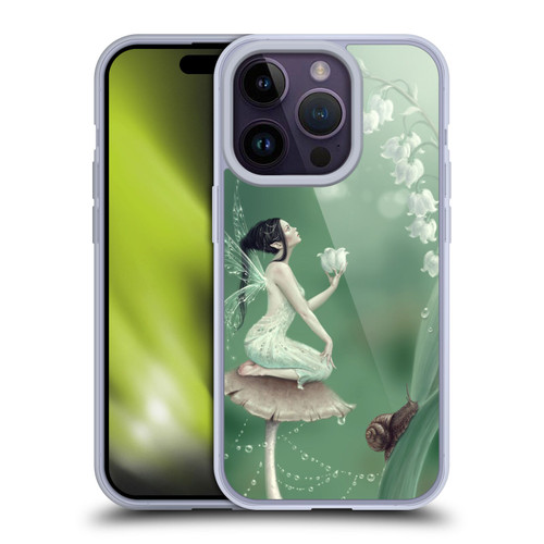 Rachel Anderson Pixies Lily Of The Valley Soft Gel Case for Apple iPhone 14 Pro