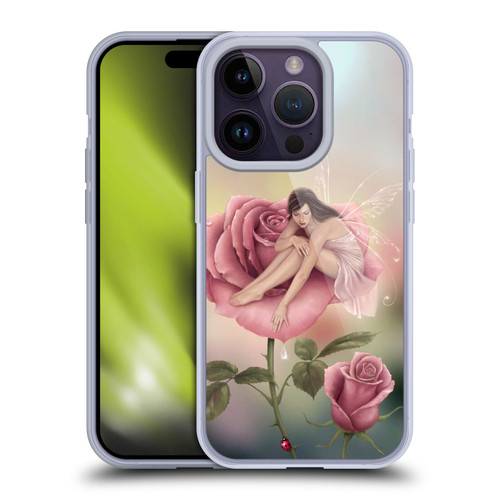 Rachel Anderson Pixies Rose Soft Gel Case for Apple iPhone 14 Pro