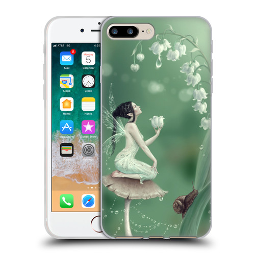 Rachel Anderson Pixies Lily Of The Valley Soft Gel Case for Apple iPhone 7 Plus / iPhone 8 Plus