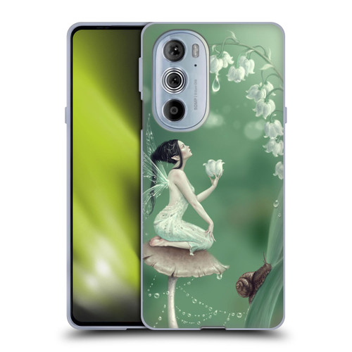 Rachel Anderson Pixies Lily Of The Valley Soft Gel Case for Motorola Edge X30