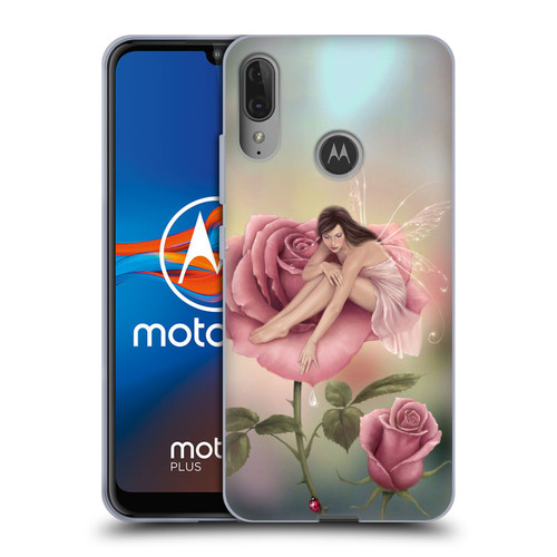 Rachel Anderson Pixies Rose Soft Gel Case for Motorola Moto E6 Plus