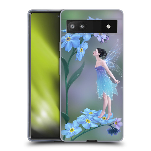 Rachel Anderson Pixies Forget Me Not Soft Gel Case for Google Pixel 6a