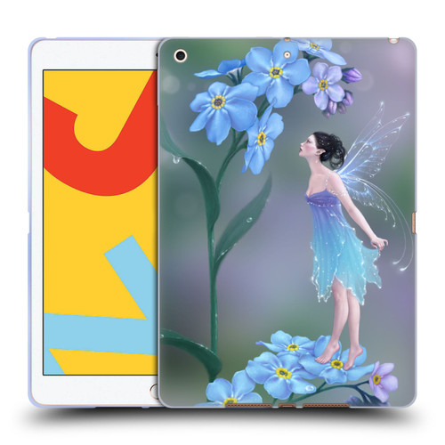 Rachel Anderson Pixies Forget Me Not Soft Gel Case for Apple iPad 10.2 2019/2020/2021