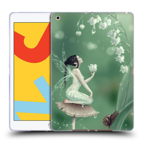 Rachel Anderson Pixies Lily Of The Valley Soft Gel Case for Apple iPad 10.2 2019/2020/2021
