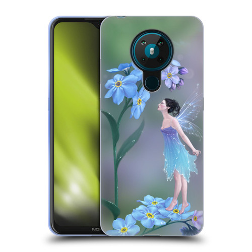 Rachel Anderson Pixies Forget Me Not Soft Gel Case for Nokia 5.3