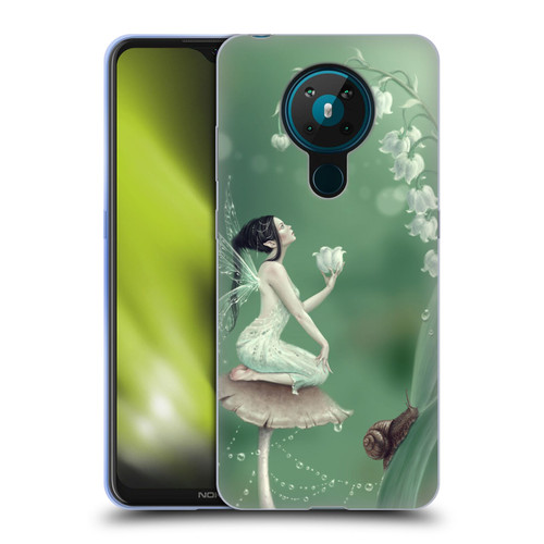 Rachel Anderson Pixies Lily Of The Valley Soft Gel Case for Nokia 5.3