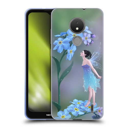 Rachel Anderson Pixies Forget Me Not Soft Gel Case for Nokia C21