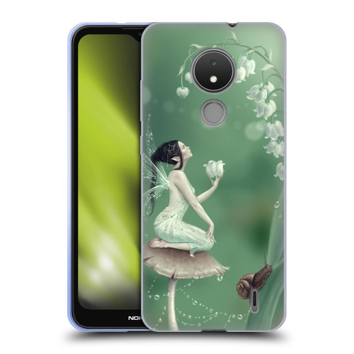 Rachel Anderson Pixies Lily Of The Valley Soft Gel Case for Nokia C21