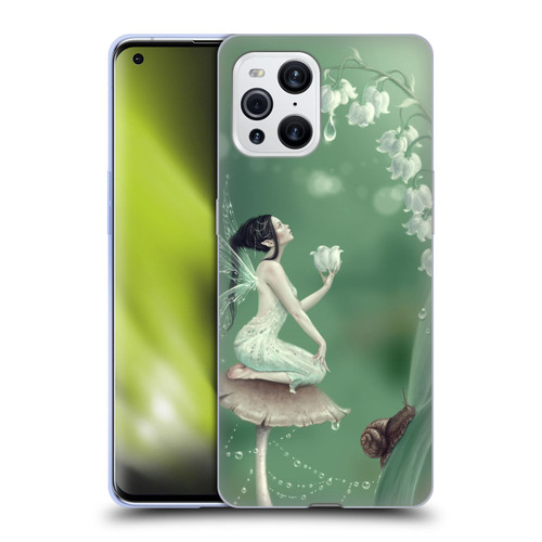 Rachel Anderson Pixies Lily Of The Valley Soft Gel Case for OPPO Find X3 / Pro