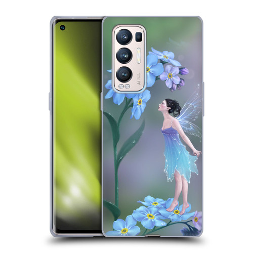 Rachel Anderson Pixies Forget Me Not Soft Gel Case for OPPO Find X3 Neo / Reno5 Pro+ 5G