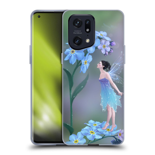 Rachel Anderson Pixies Forget Me Not Soft Gel Case for OPPO Find X5 Pro