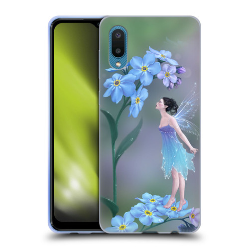 Rachel Anderson Pixies Forget Me Not Soft Gel Case for Samsung Galaxy A02/M02 (2021)