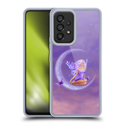 Rachel Anderson Pixies Lavender Moon Soft Gel Case for Samsung Galaxy A53 5G (2022)