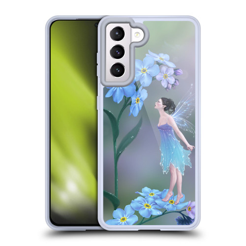 Rachel Anderson Pixies Forget Me Not Soft Gel Case for Samsung Galaxy S21 5G