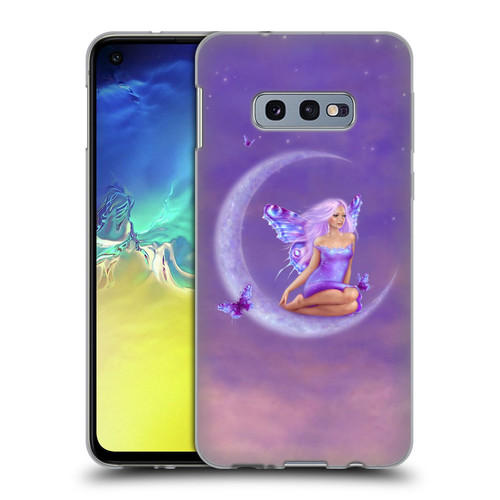 Rachel Anderson Pixies Lavender Moon Soft Gel Case for Samsung Galaxy S10e