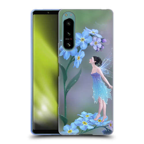Rachel Anderson Pixies Forget Me Not Soft Gel Case for Sony Xperia 5 IV