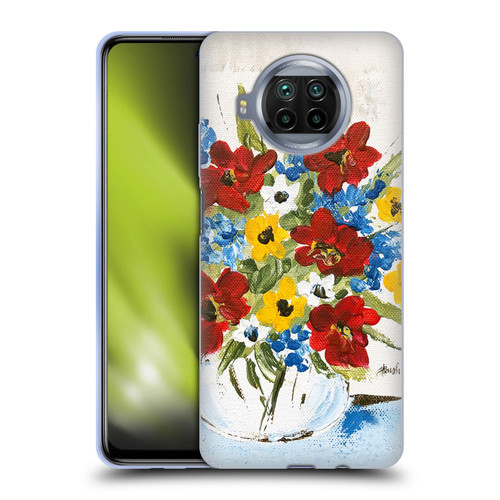 Haley Bush Floral Painting Patriotic Soft Gel Case for Xiaomi Mi 10T Lite 5G