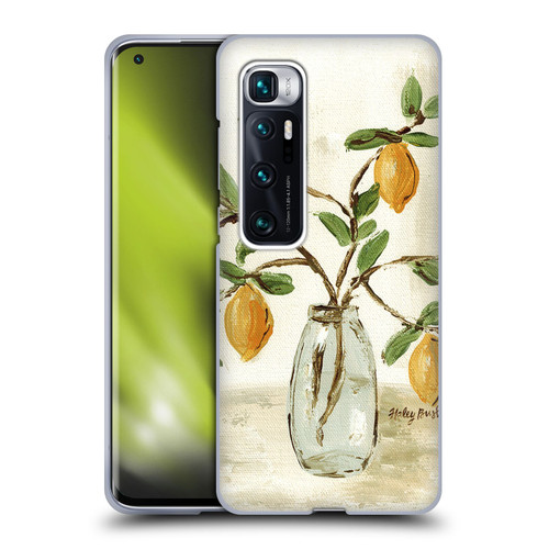 Haley Bush Floral Painting Lemon Branch Vase Soft Gel Case for Xiaomi Mi 10 Ultra 5G
