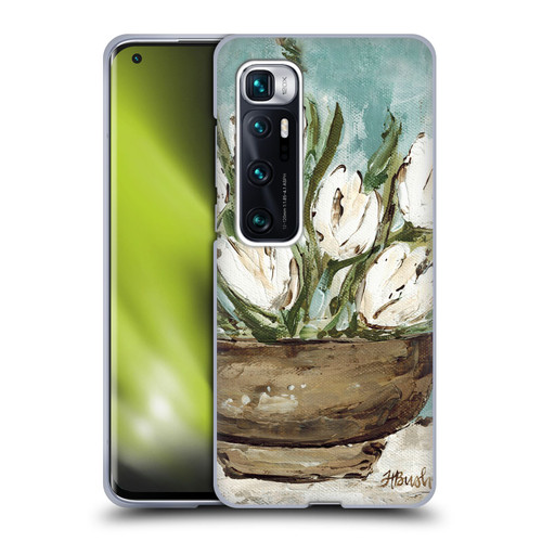 Haley Bush Floral Painting Tulip Bowl Soft Gel Case for Xiaomi Mi 10 Ultra 5G