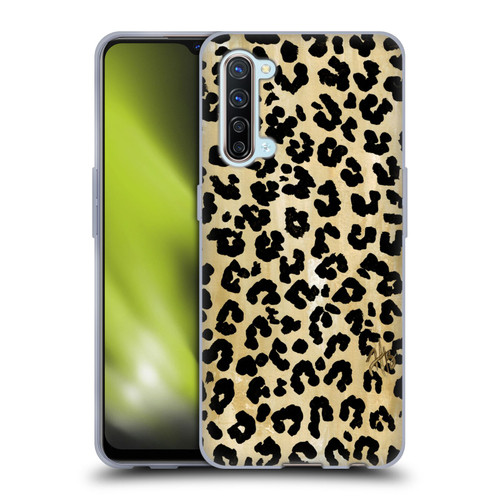 Haley Bush Pattern Painting Leopard Print Soft Gel Case for OPPO Find X2 Lite 5G