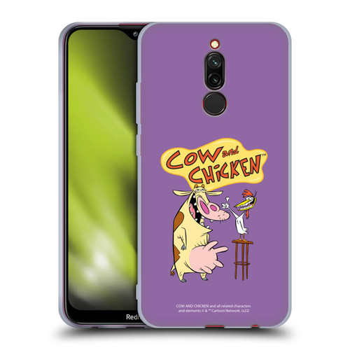 Cow and Chicken Graphics Character Art Soft Gel Case for Xiaomi Redmi 8
