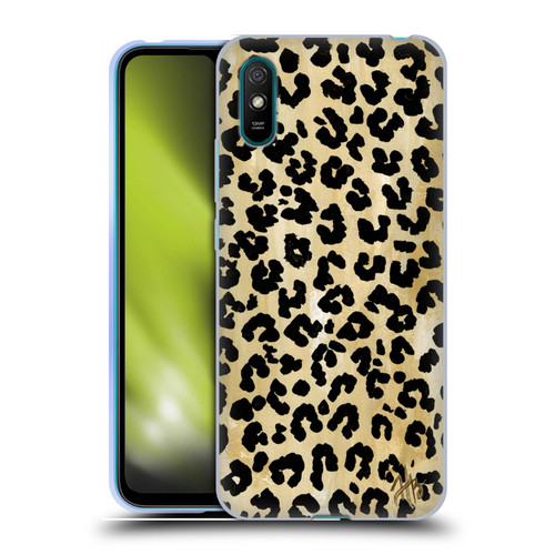 Haley Bush Pattern Painting Leopard Print Soft Gel Case for Xiaomi Redmi 9A / Redmi 9AT