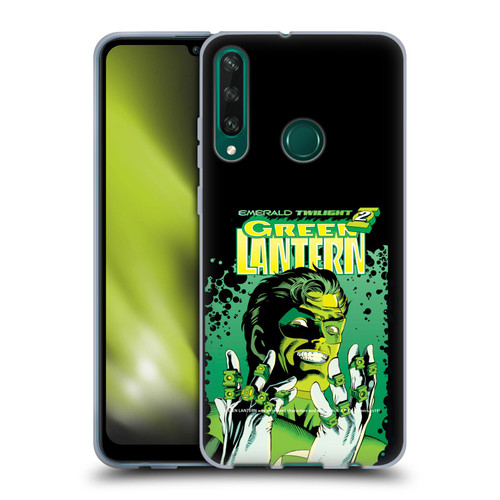 Green Lantern DC Comics Comic Book Covers Emerald Twilight Soft Gel Case for Huawei Y6p