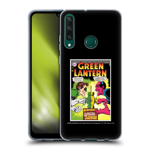 Green Lantern DC Comics Comic Book Covers Sinestro Soft Gel Case for Huawei Y6p