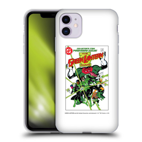 Green Lantern DC Comics Comic Book Covers Group 2 Soft Gel Case for Apple iPhone 11