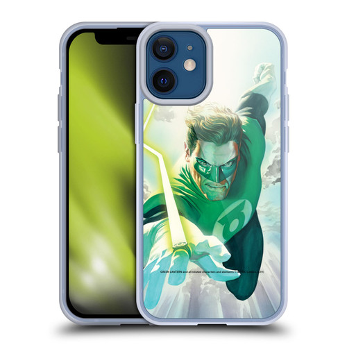 Green Lantern DC Comics Comic Book Covers Flight Soft Gel Case for Apple iPhone 12 Mini
