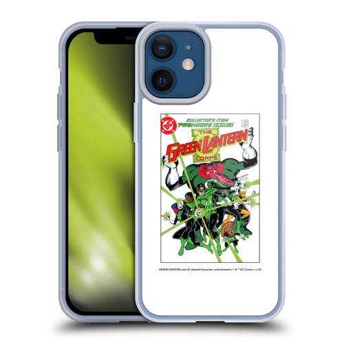 Green Lantern DC Comics Comic Book Covers Group 2 Soft Gel Case for Apple iPhone 12 Mini & MagSafe