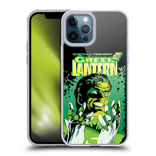 Green Lantern DC Comics Comic Book Covers Emerald Twilight Soft Gel Case for Apple iPhone 12 Pro Max & MagSafe