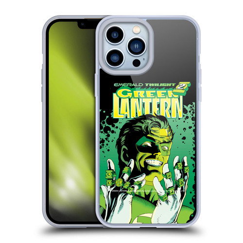 Green Lantern DC Comics Comic Book Covers Emerald Twilight Soft Gel Case for Apple iPhone 13 Pro Max