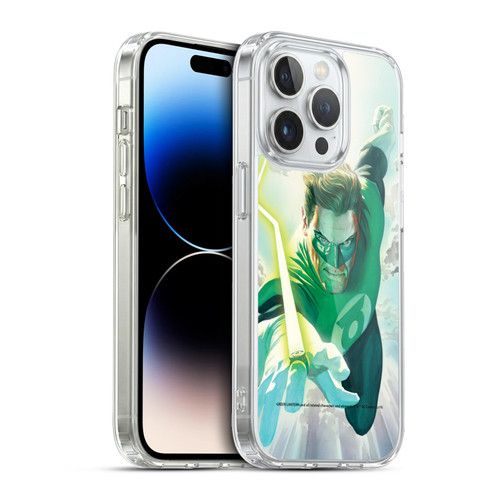 Green Lantern DC Comics Comic Book Covers Flight Soft Gel Case for Apple iPhone 13 Pro & MagSafe