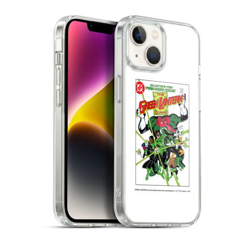Green Lantern DC Comics Comic Book Covers Group 2 Soft Gel Case for Apple iPhone 14