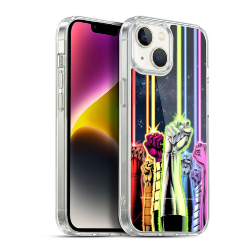 Green Lantern DC Comics Comic Book Covers Power Rings Soft Gel Case for Apple iPhone 14