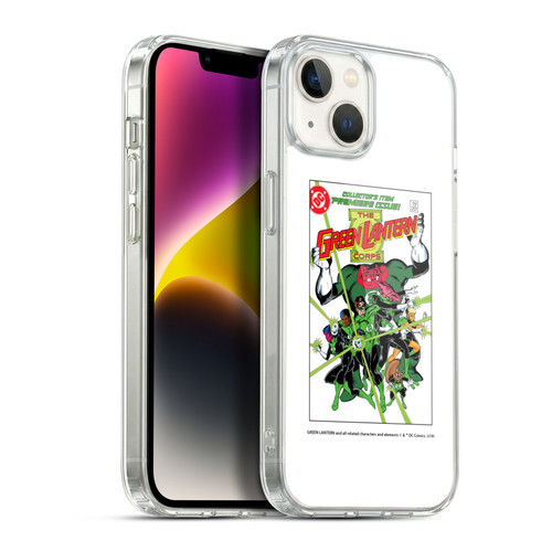 Green Lantern DC Comics Comic Book Covers Group 2 Soft Gel Case for Apple iPhone 14 Plus & MagSafe