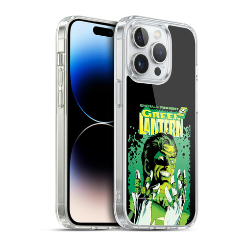 Green Lantern DC Comics Comic Book Covers Emerald Twilight Soft Gel Case for Apple iPhone 14 Pro & MagSafe