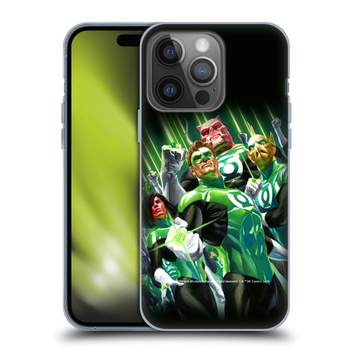 Green Lantern DC Comics Comic Book Covers Group Soft Gel Case for Apple iPhone 14 Pro