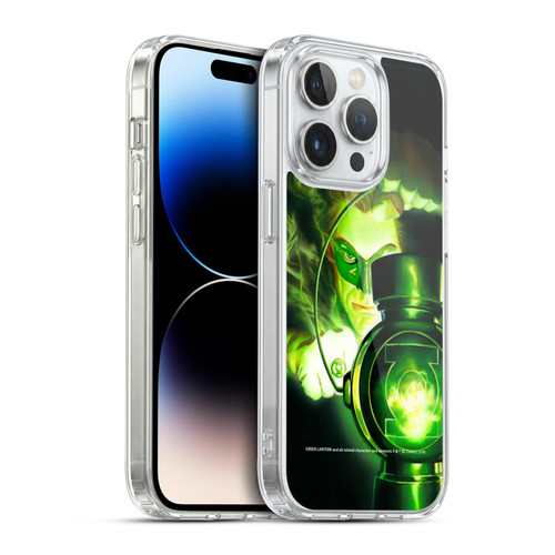 Green Lantern DC Comics Comic Book Covers Portrait Soft Gel Case for Apple iPhone 14 Pro & MagSafe