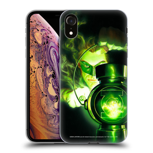 Green Lantern DC Comics Comic Book Covers Portrait Soft Gel Case for Apple iPhone XR