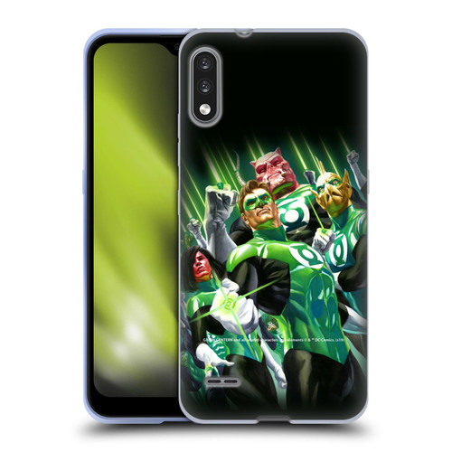 Green Lantern DC Comics Comic Book Covers Group Soft Gel Case for LG K22
