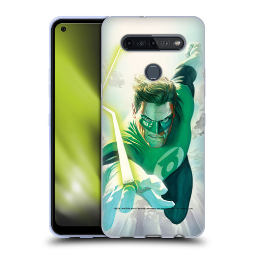 Green Lantern DC Comics Comic Book Covers Flight Soft Gel Case for LG K51S