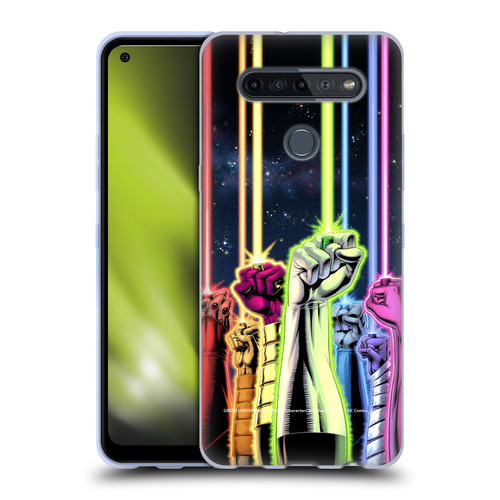 Green Lantern DC Comics Comic Book Covers Power Rings Soft Gel Case for LG K51S