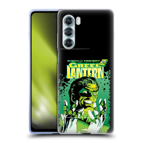 Green Lantern DC Comics Comic Book Covers Emerald Twilight Soft Gel Case for Motorola Edge S30 / Moto G200 5G