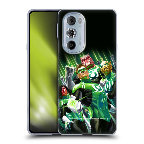 Green Lantern DC Comics Comic Book Covers Group Soft Gel Case for Motorola Edge X30