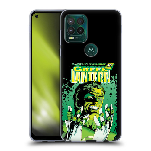 Green Lantern DC Comics Comic Book Covers Emerald Twilight Soft Gel Case for Motorola Moto G Stylus 5G 2021