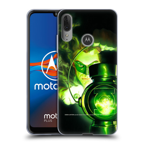 Green Lantern DC Comics Comic Book Covers Portrait Soft Gel Case for Motorola Moto E6 Plus