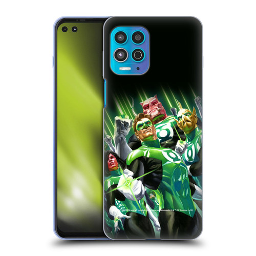 Green Lantern DC Comics Comic Book Covers Group Soft Gel Case for Motorola Moto G100